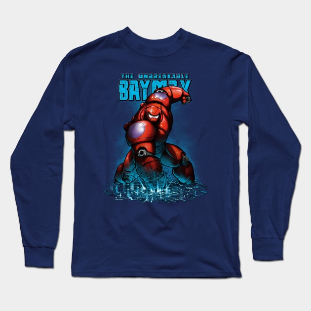 Unbreakable Hero Long Sleeve T-Shirt by SixEyedMonster